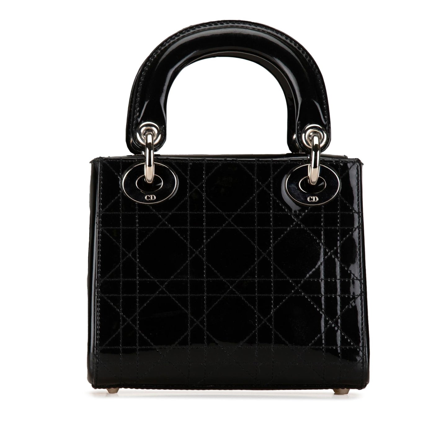 Dior Mini Patent Cannage Lady Dior (SHG-Sgdj8c)