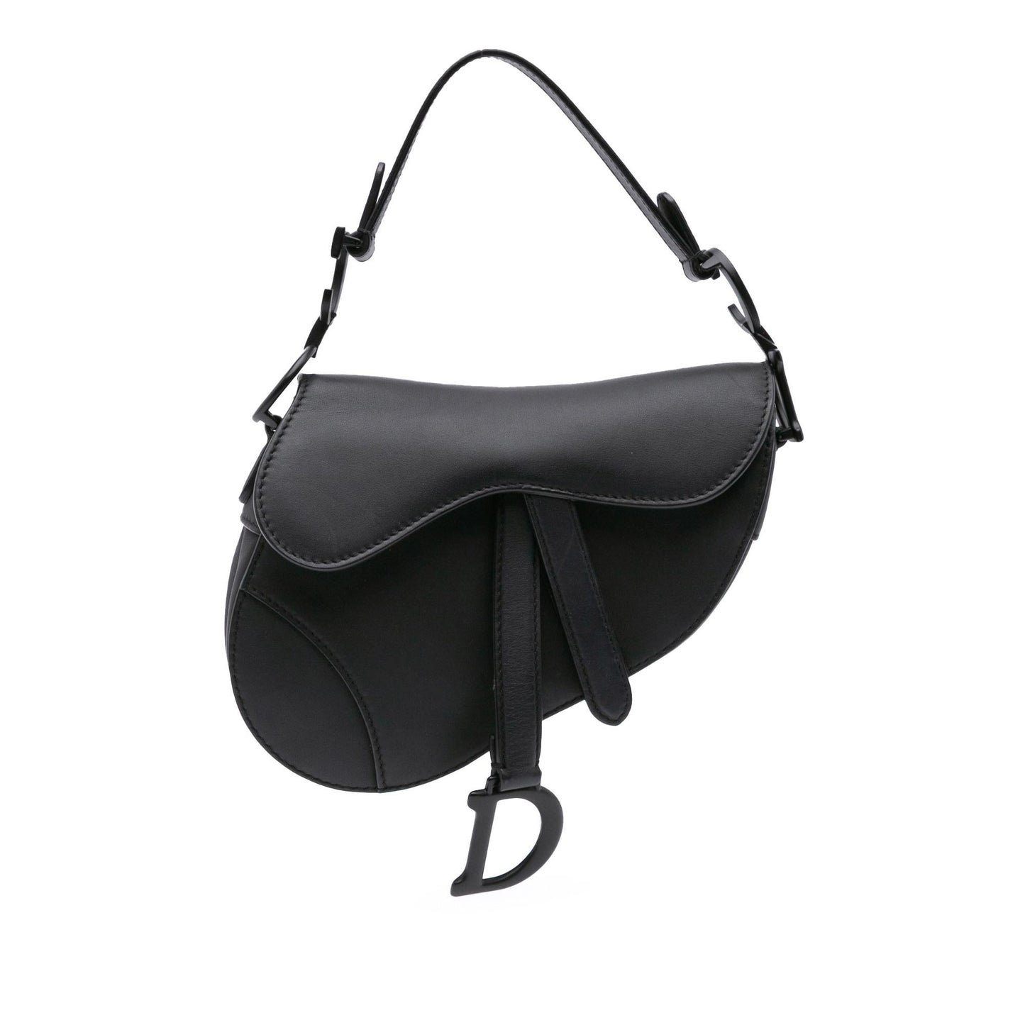 Dior Mini Ultra Matte Calfskin Saddle Bag