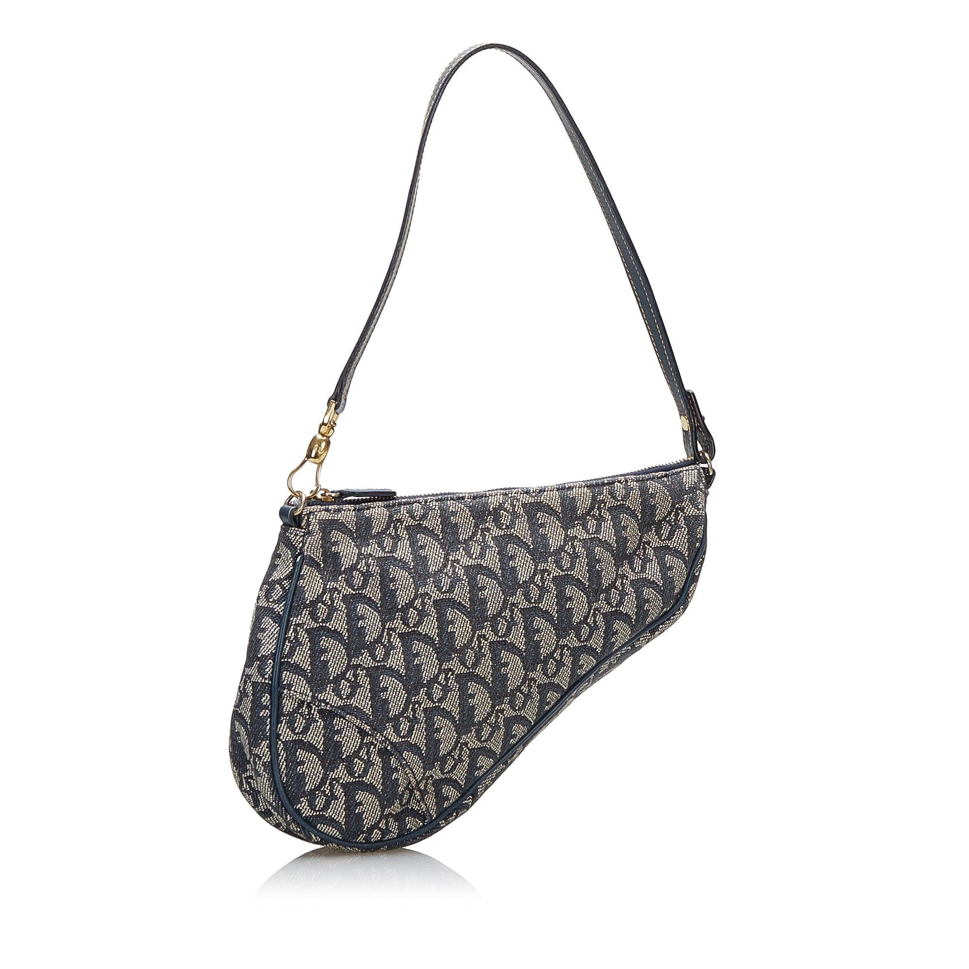 Saint Laurent Pochette Mini Canvas Handbag
