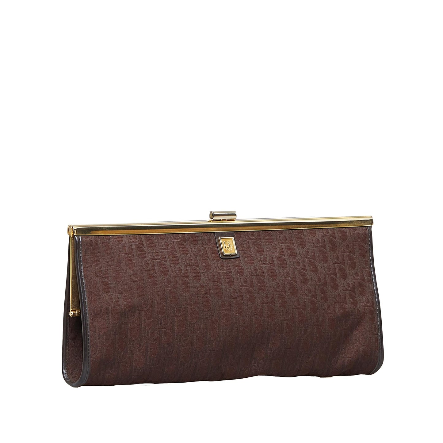 Saint Laurent Mini Canvas Clutch