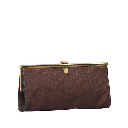 Saint Laurent Mini Canvas Clutch