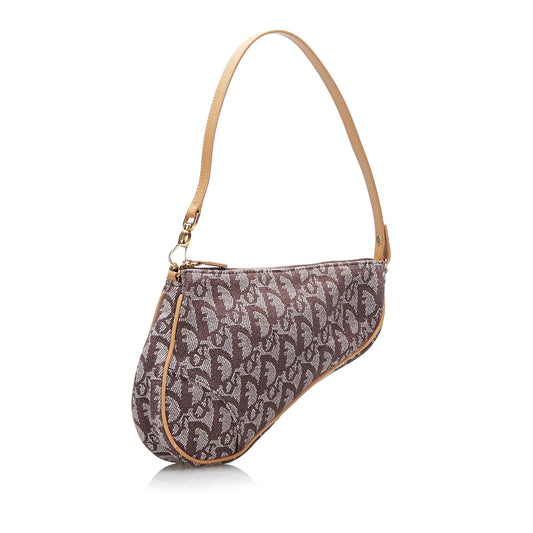 Saint Laurent Pochette Mini Canvas Handbag