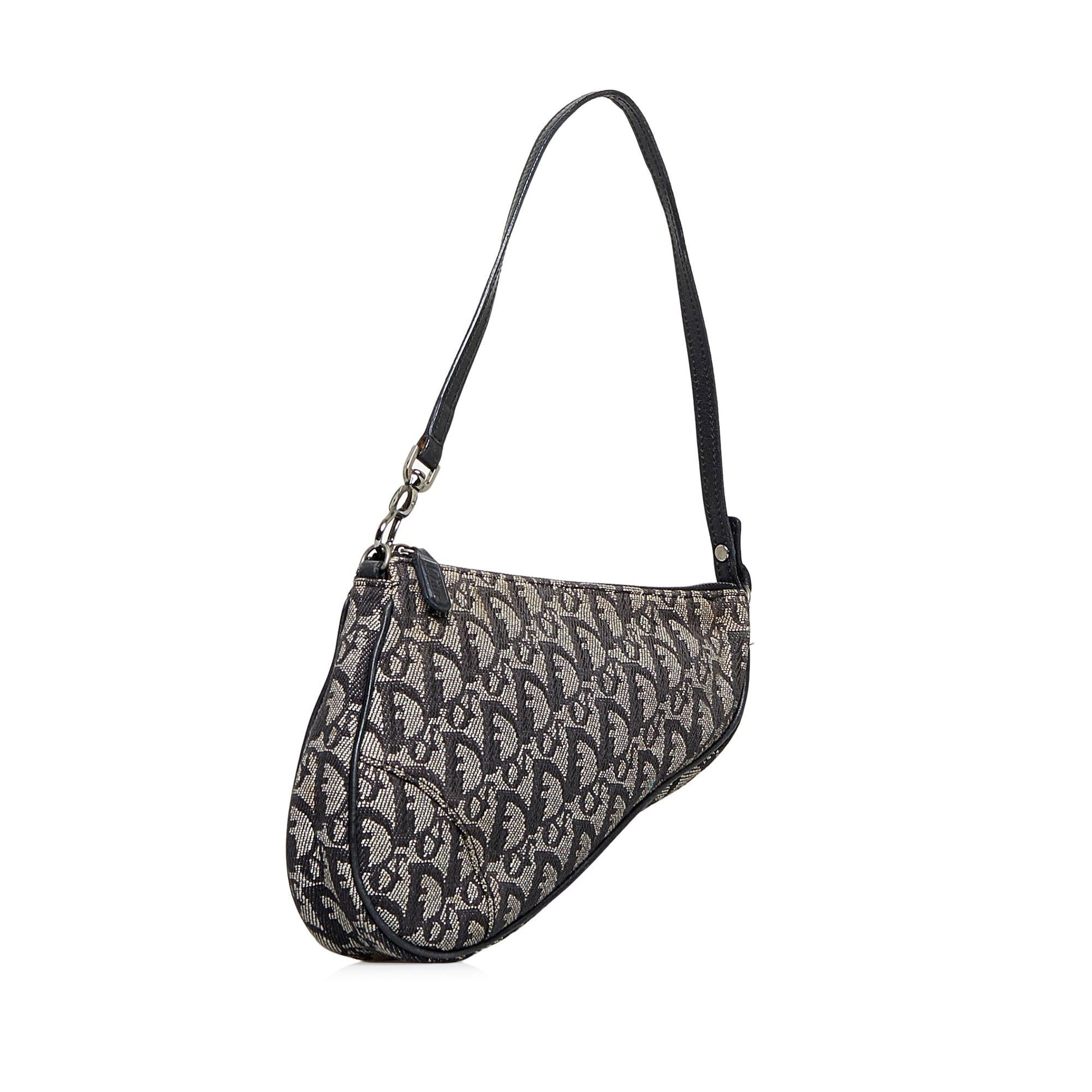 Saint Laurent Pochette Mini Canvas Handbag