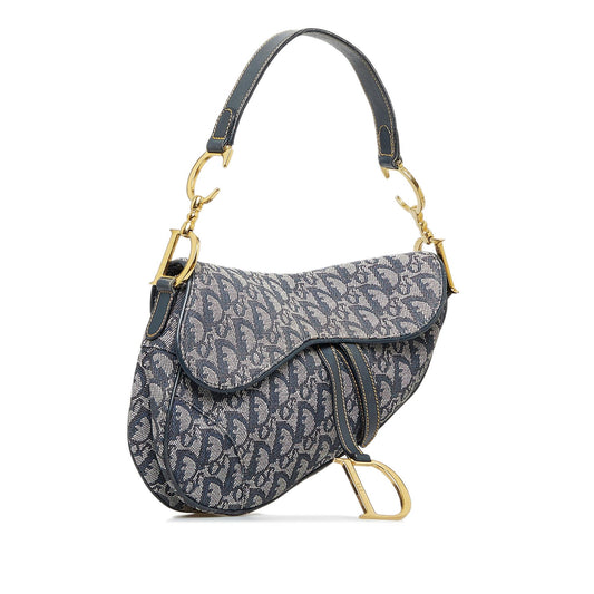 Saint Laurent Pochette Mini Canvas Handbag