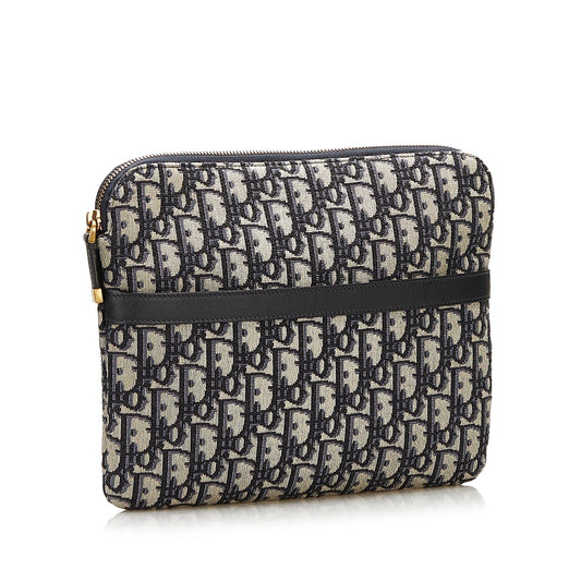 Saint Laurent Mini Canvas Clutch