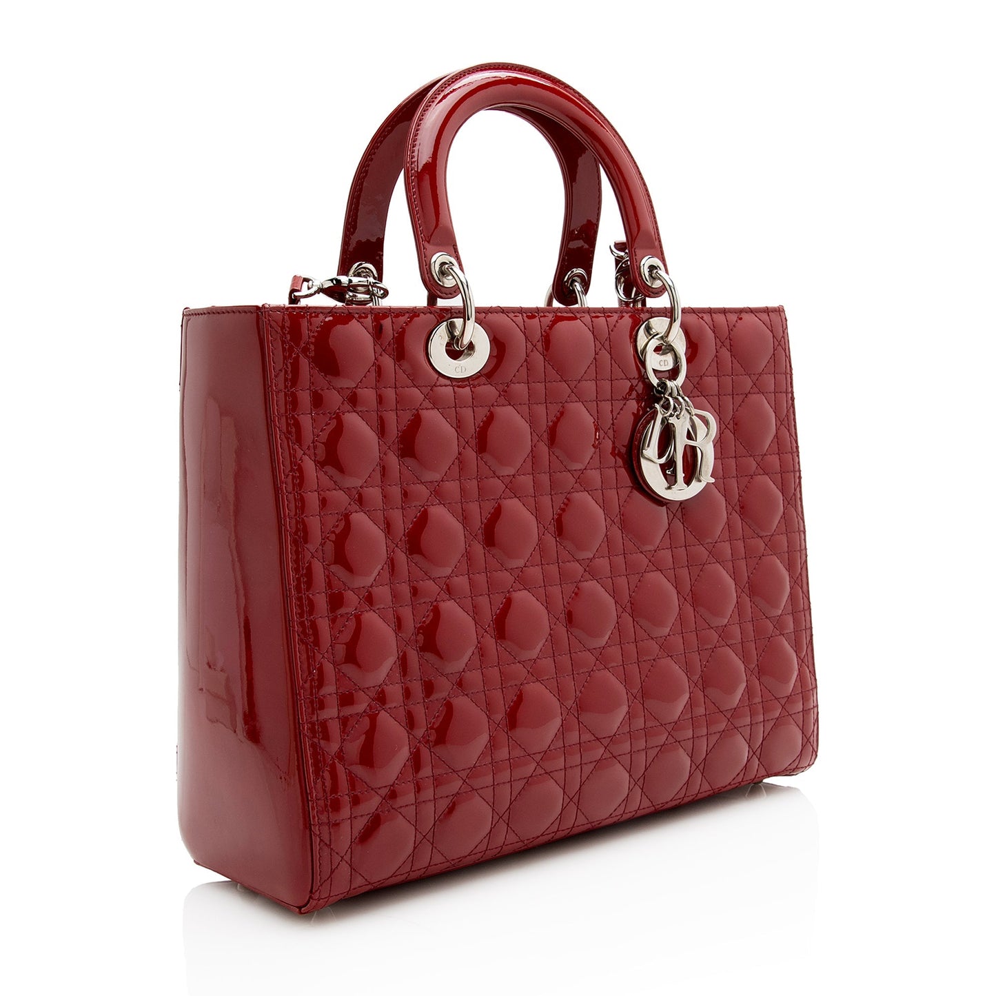 Dior Patent Leather Dior Large Tote (SHF-22848)