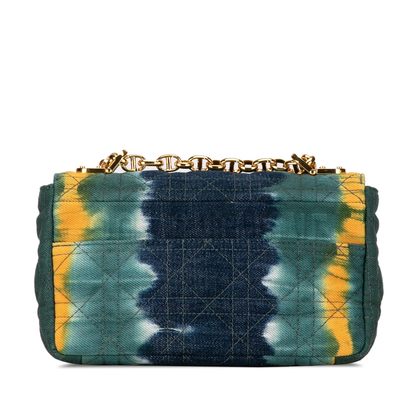 Dior Small Denim Tie-Dye Cannage Caro (SHG-v0eHw5)