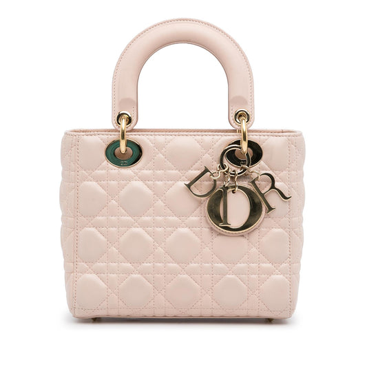 Dior Small Lambskin Cannage My ABCDior Lady Dior