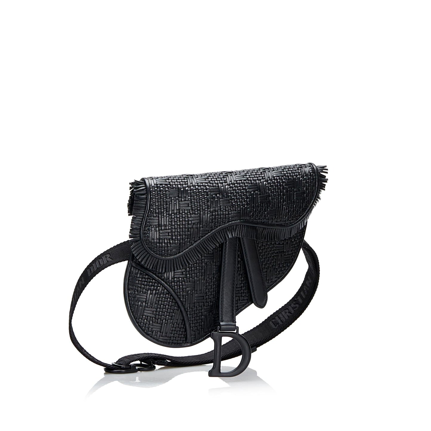 Dior Ultra Matte Woven Saddle (SHG-7XEmNw)