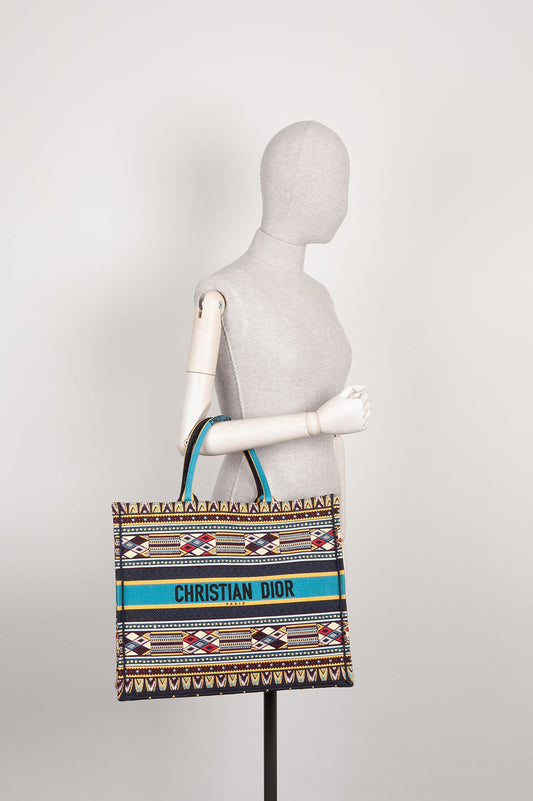 Dior Book Tote Canvas Tote