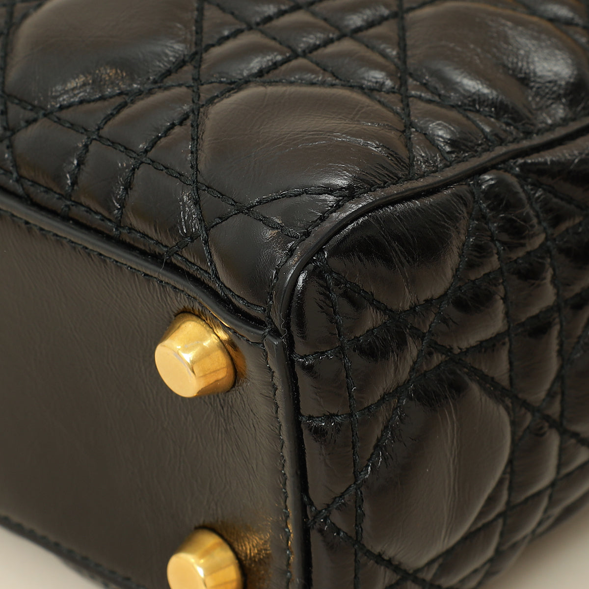 Christian Dior Black Lady Dior Small My ABCDior Bag
