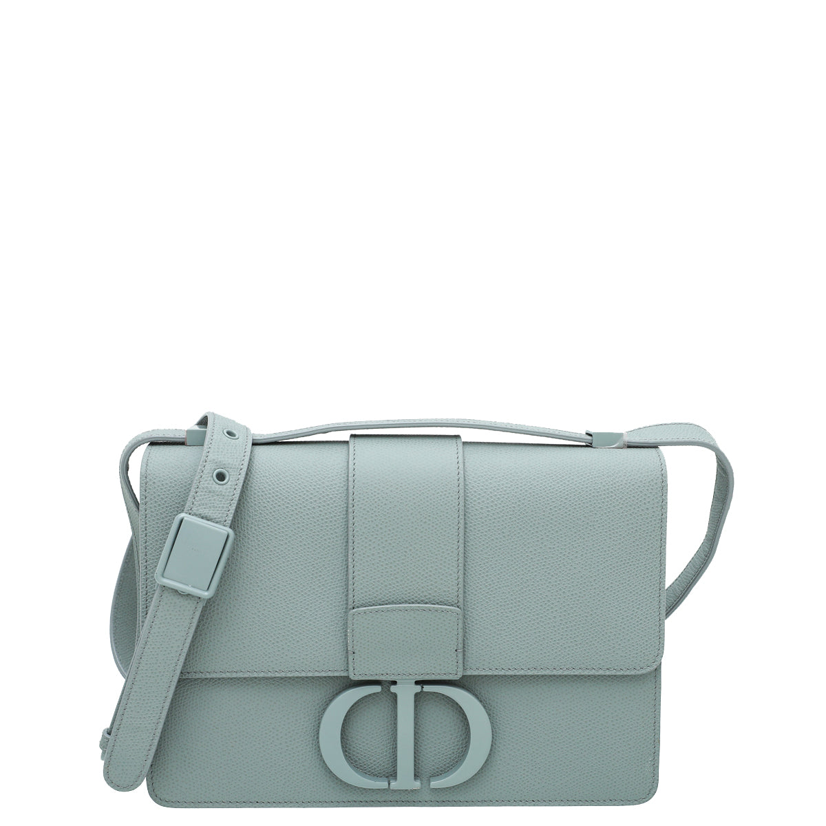 Christian Dior Grey 30 Montaigne Ultra Matte Strap Medium Bag