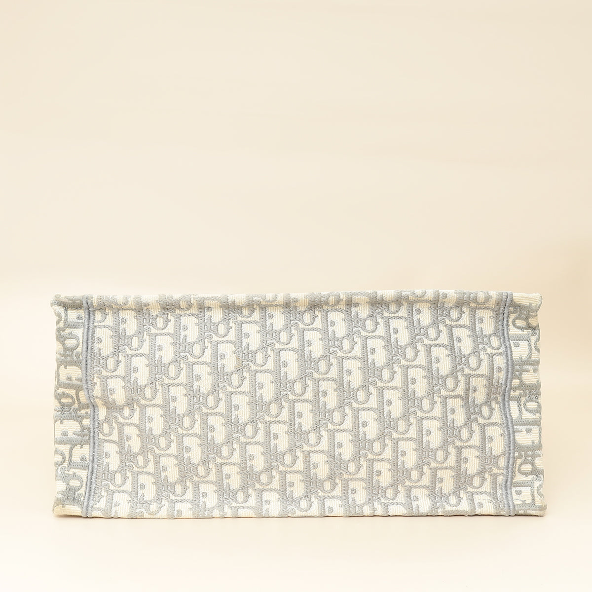 Christian Dior Grey Oblique Book Tote Medium Bag