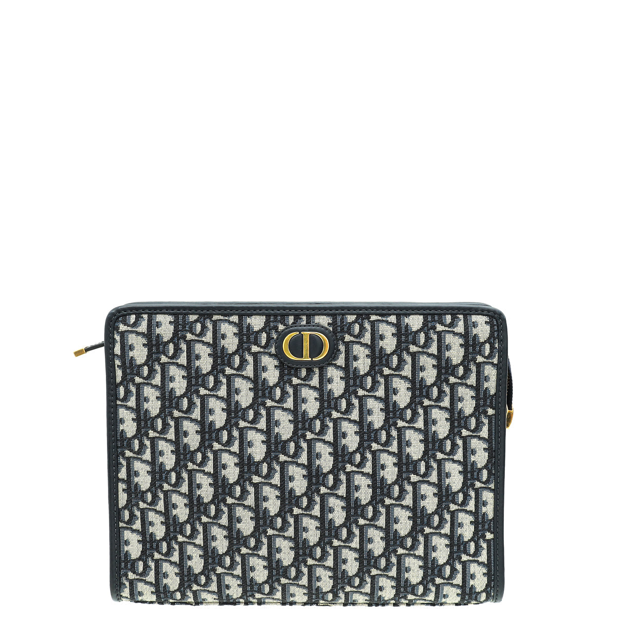 Christian Dior Blue Oblique 30 Montaigne Dea Pouch
