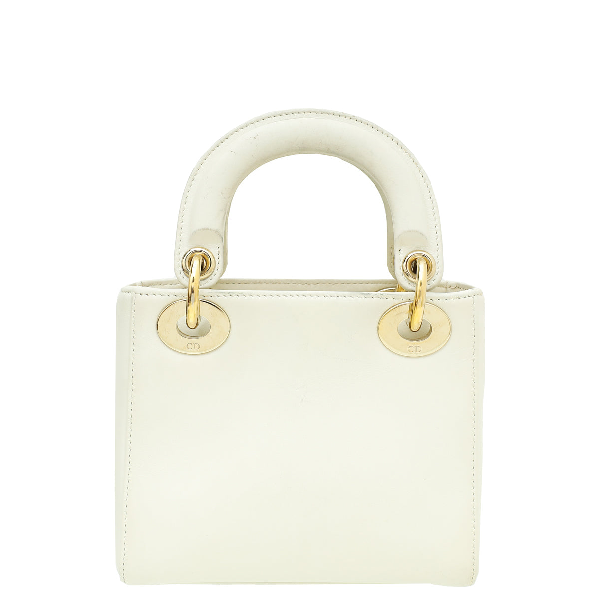 Christian Dior Off White Multicolor Ltd. Ed. Amour Print Chain Mini Lady Dior Bag