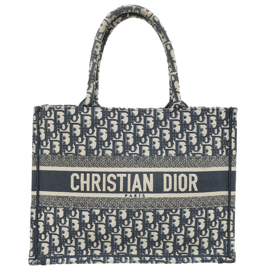 Christian Dior Bicolor Dior Oblique Book Tote Medium Bag