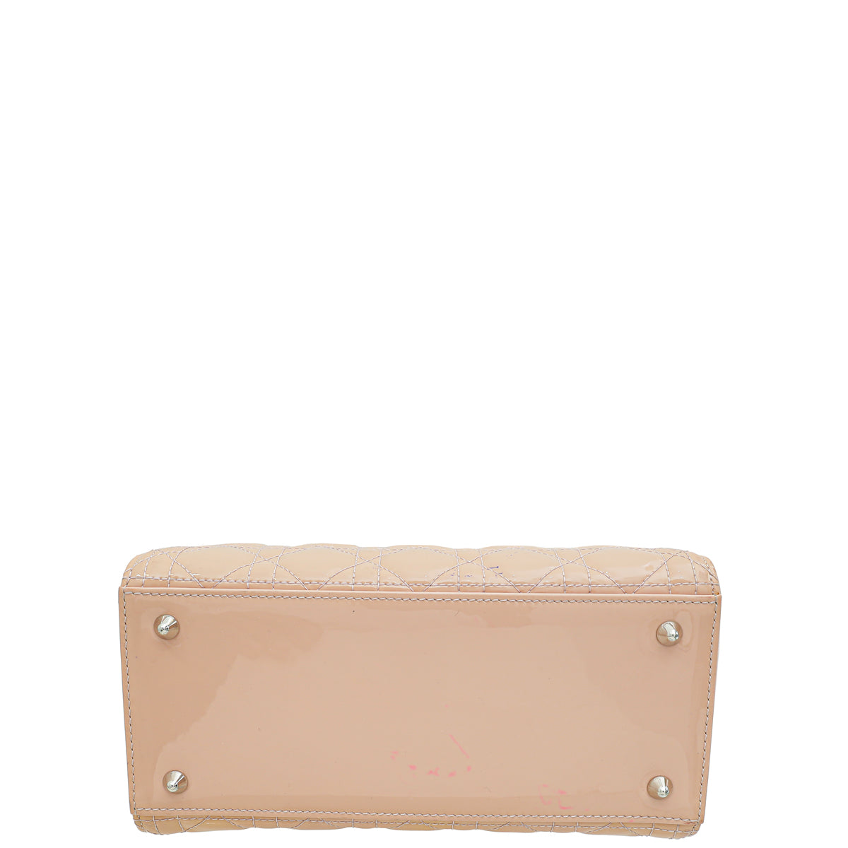 Christian Dior Cream Cannage Lady Dior Medium Bag