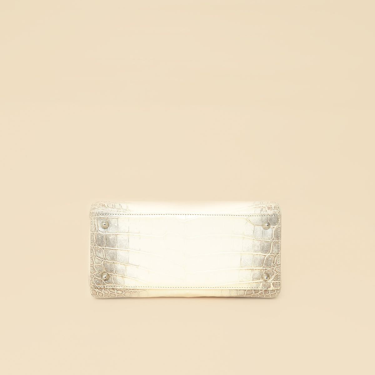 Christian Dior Bicolor Niloticus Crocodile Himalaya Lady Dior Medium Bag