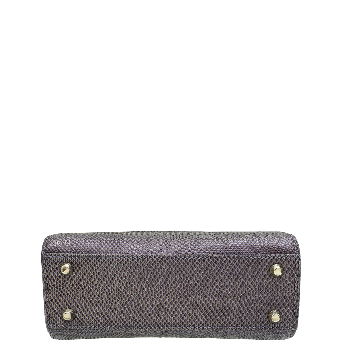 Christian Dior Purple Lizard Lady Dior Mini Bag