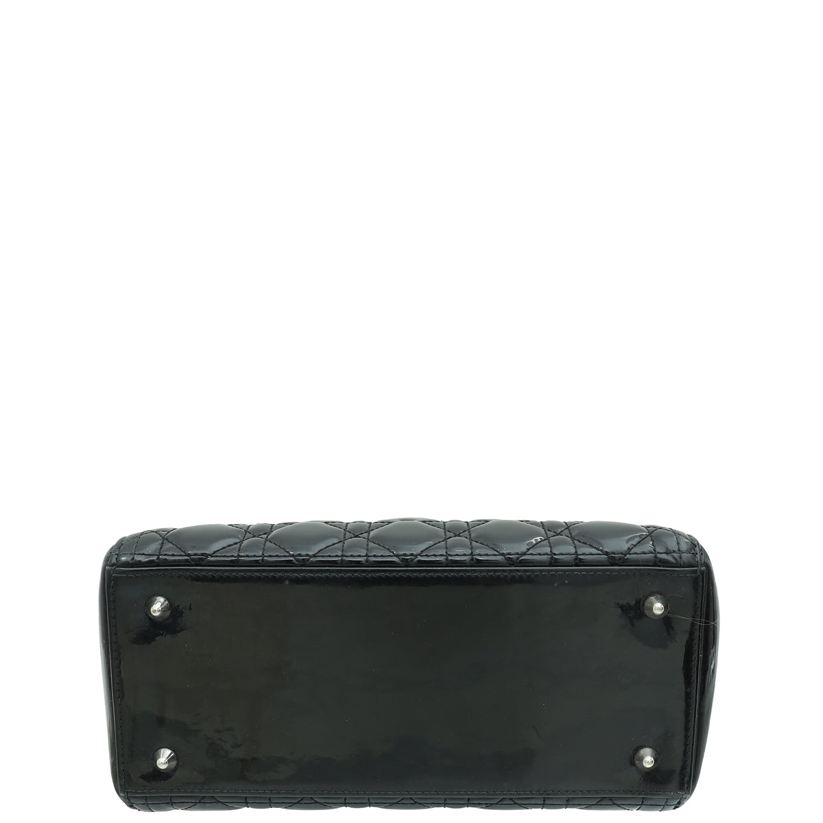 Christian Dior Black Lady Dior Medium Bag