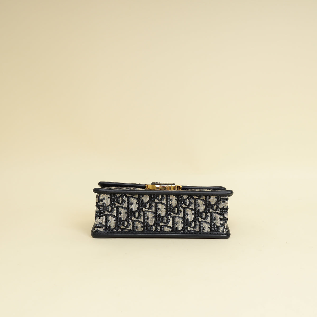 Christian Dior Blue Oblique 30 Montaigne East West Shoulder Bag