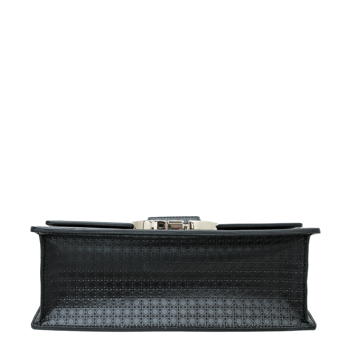 Christian Dior Black 30 Montaigne Micro Cannage Chain Bag