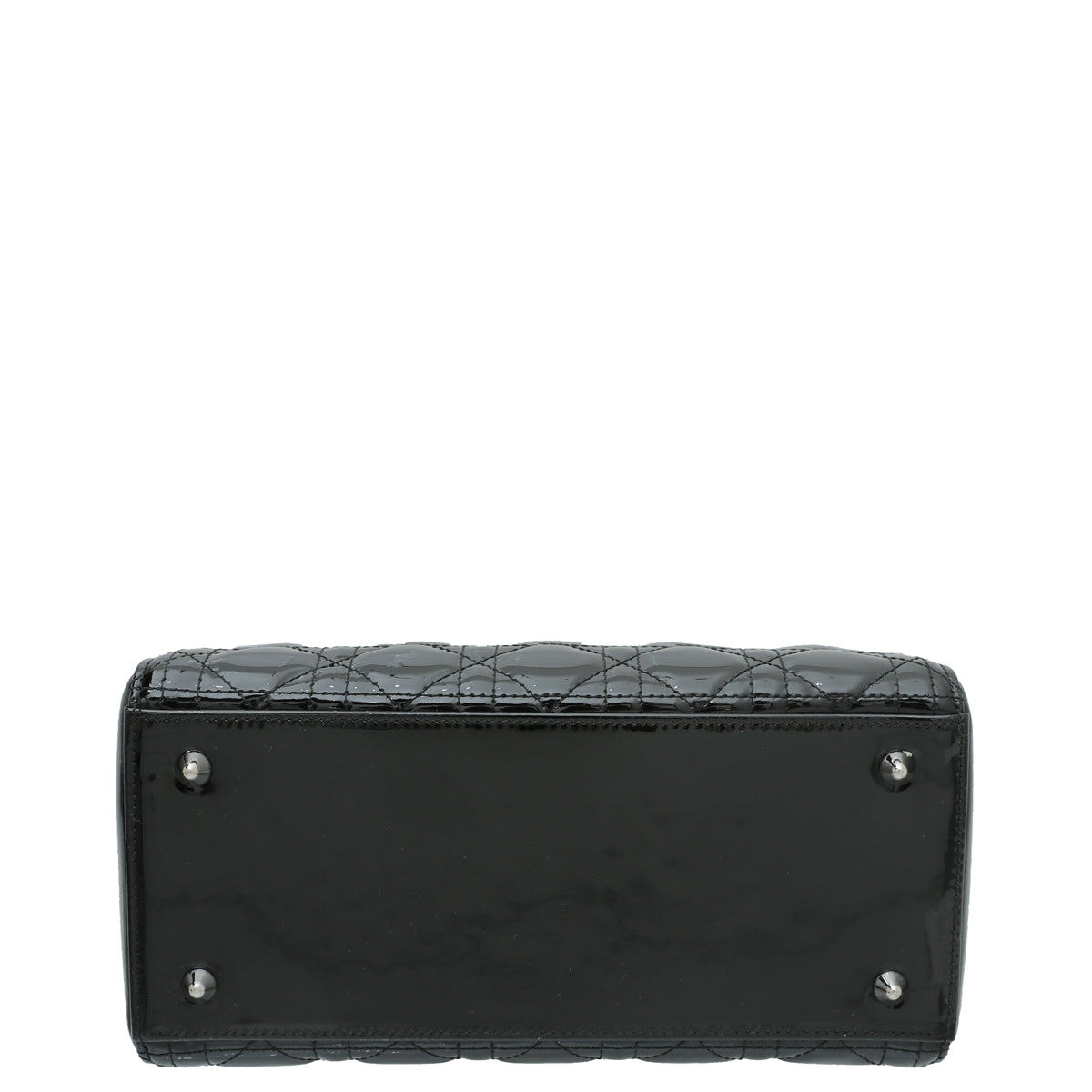 Christian Dior Black Lady Dior Medium Bag