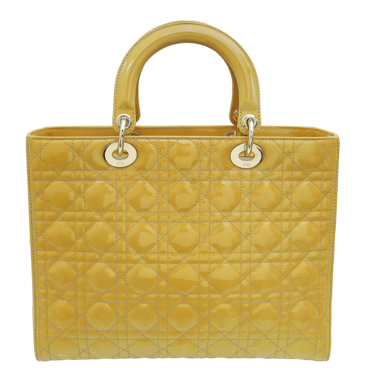 Christian Dior Beige Lady Dior Large Bag