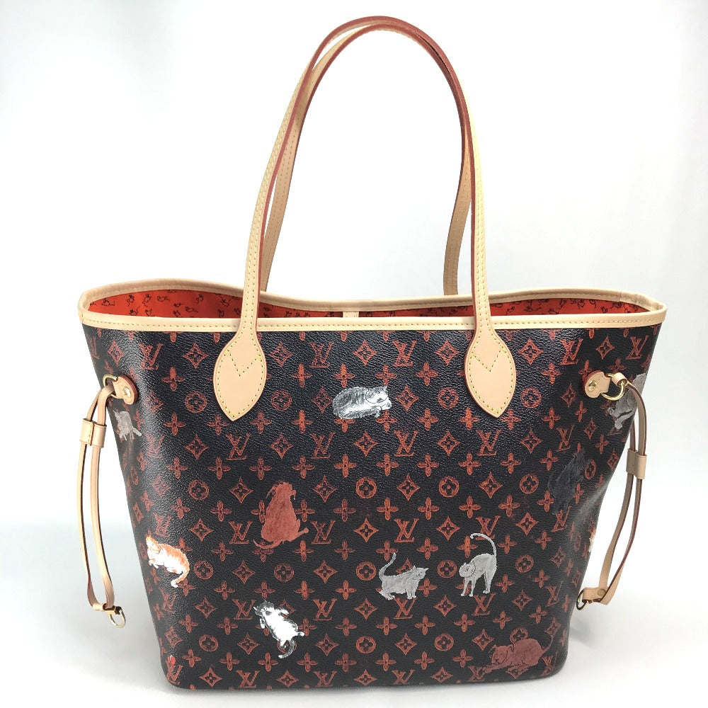 LOUIS VUITTON Tote Bag Monogram canvas Brown Transformed monogram Neverfull MM