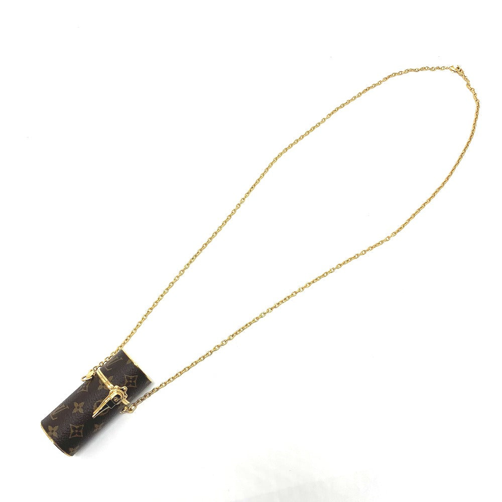 LOUIS VUITTON Shoulder Bag Monogram canvas Brown Monogram Lip case