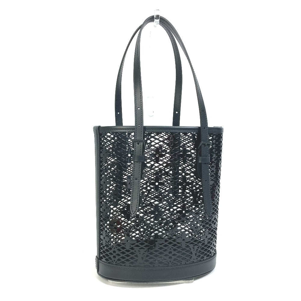 Elegant Women's Shoulder Bag | LOUIS VUITTON Shoulder Bag Plastic, Monogram Lace black Monogram Race Bucket PM