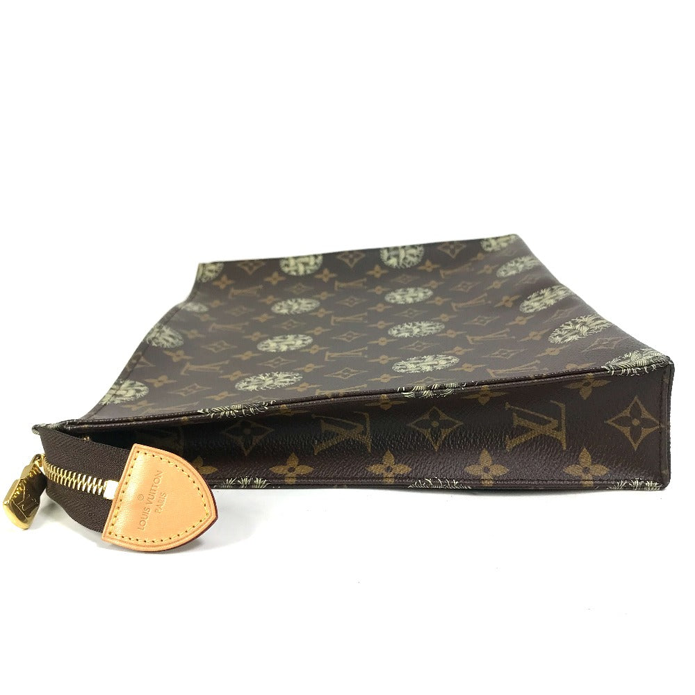 LOUIS VUITTON Clutch bag Monogram canvas Brown Monogram Christopher Nemeth Rope Pochette Voyage mens