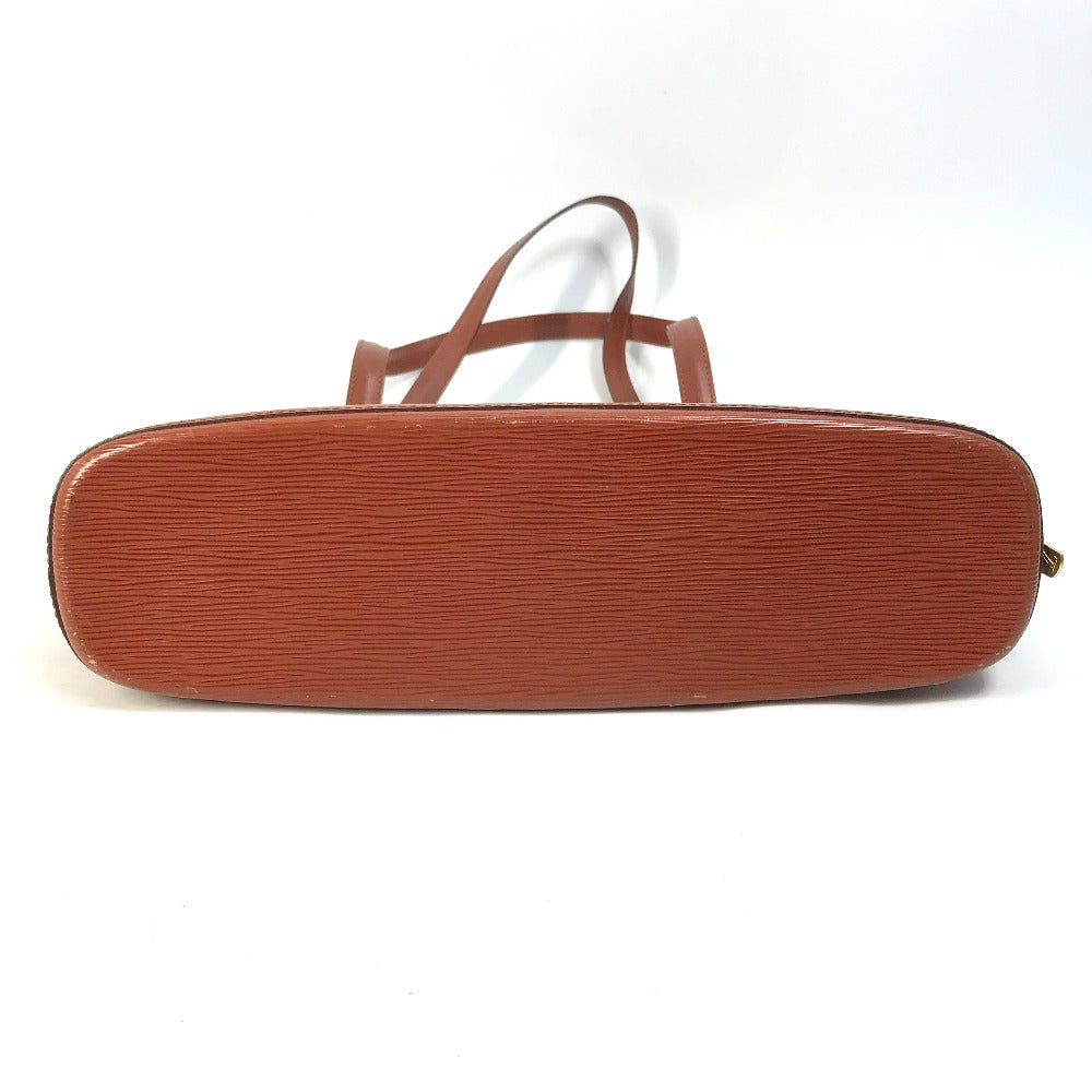 LOUIS VUITTON Shoulder Bag Epi Leather Brown Epi Ryu Sac Women
