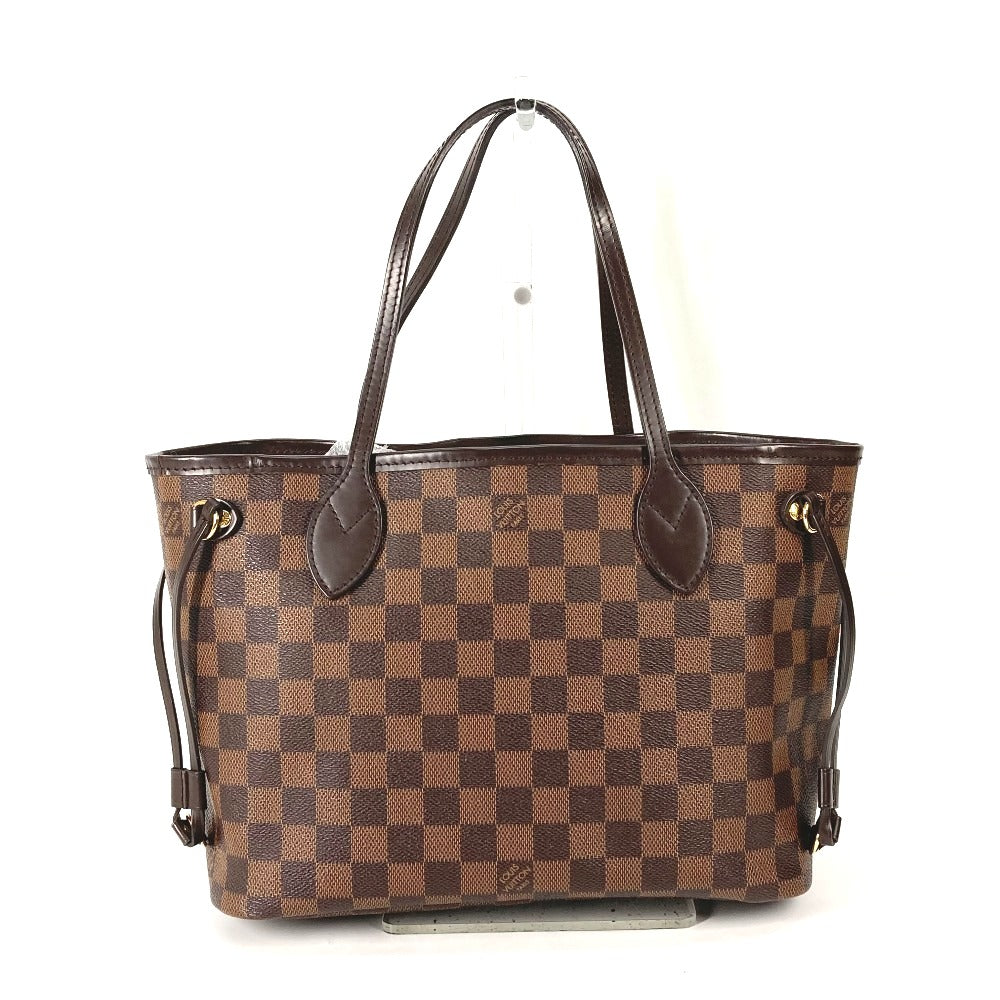 LOUIS VUITTON Tote Bag Damier canvas Brown Damier Never full PM mens