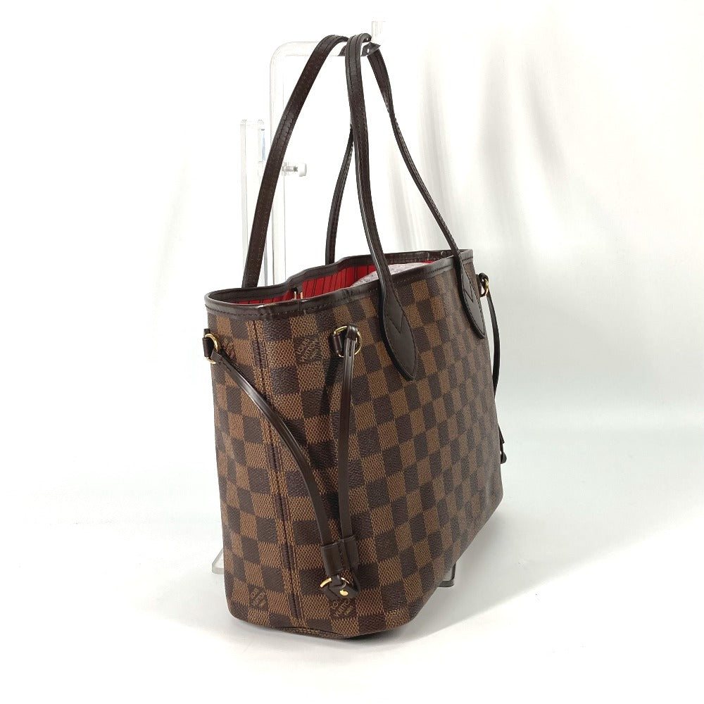 LOUIS VUITTON Tote Bag Damier canvas Brown Damier Never full PM mens