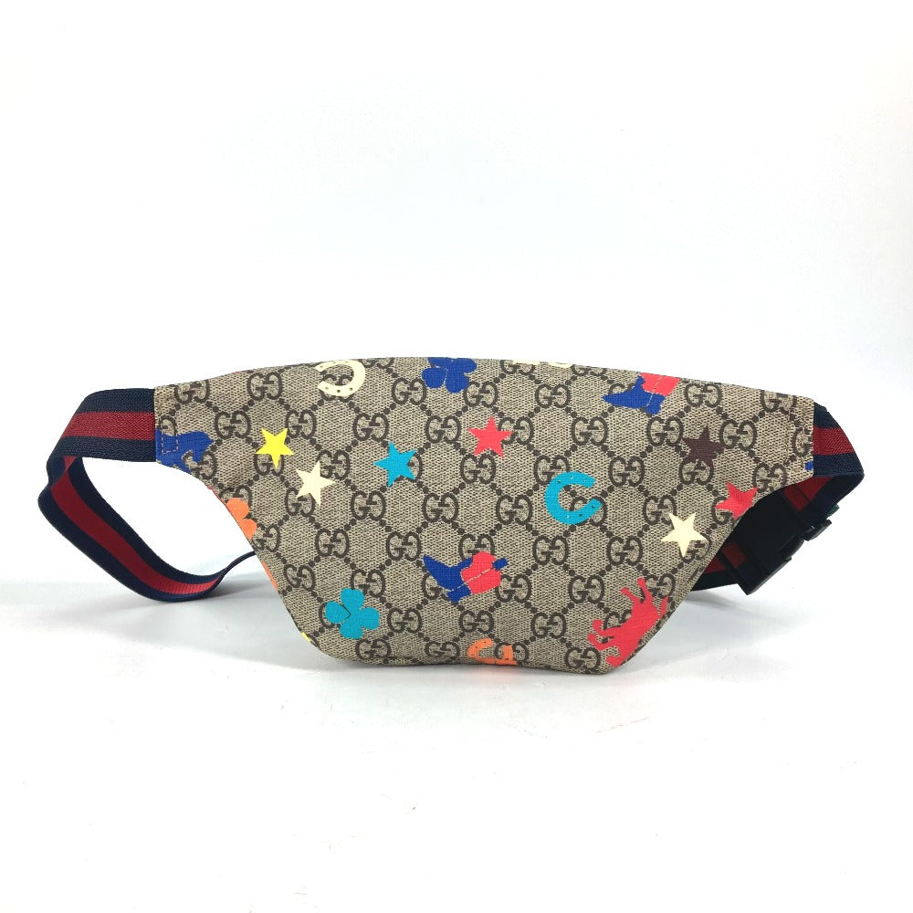 GUCCI Sling bag 502095 PVC / Leather beige Shoulder Bag Belt Bag Waist Pouch GG star Kids