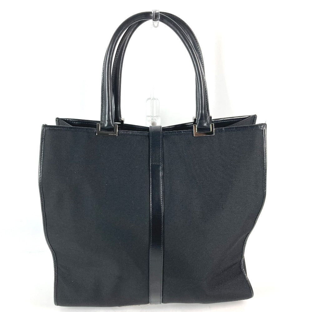 GUCCI Shoulder Bag 002 1064 Leather / nylon black Jackie line Women