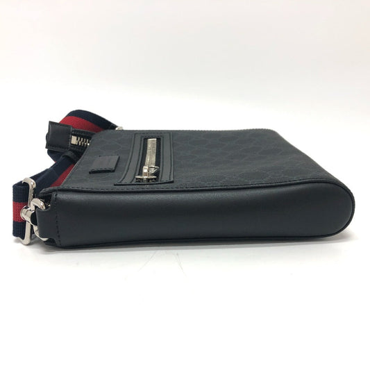 GUCCI Shoulder Bag 523599 GG Supreme Canvas gray GG Supreme Small messenger bag mens