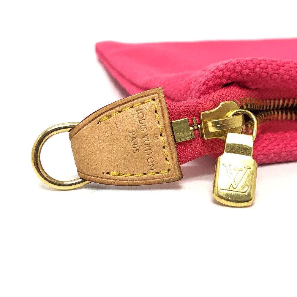 LOUIS VUITTON Pouch canvas pink Antigua Pochette Platt GM Women