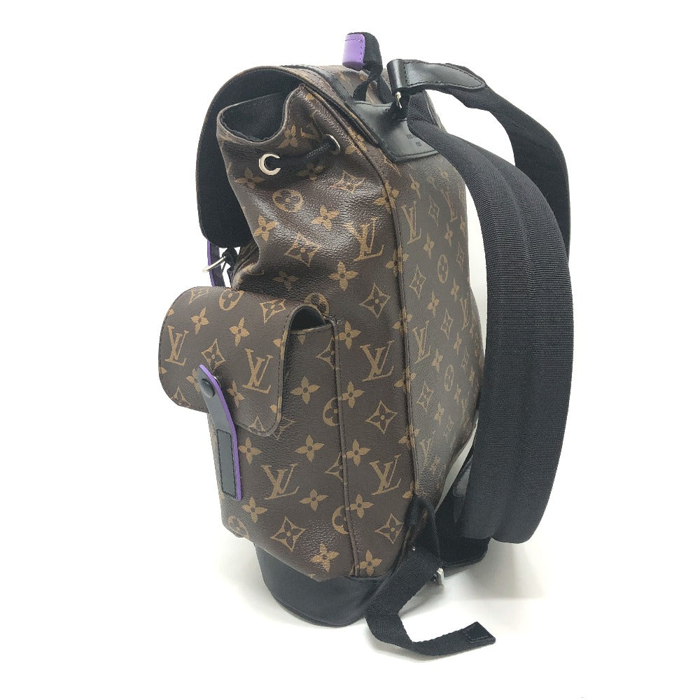 Luxury Women's Backpack | LOUIS VUITTON Backpack Monogram canvas purple Monogram macacer Christopher PM