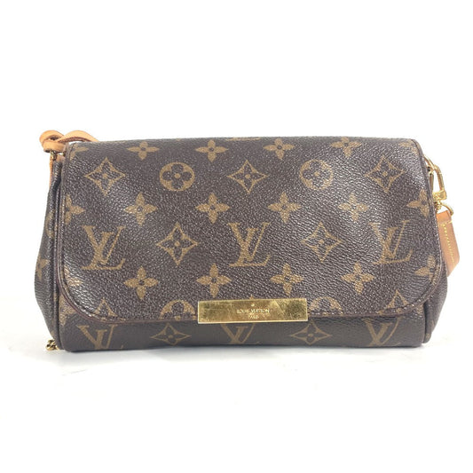 LOUIS VUITTON Shoulder Bag Monogram canvas Brown Monogram Favorit PM Women