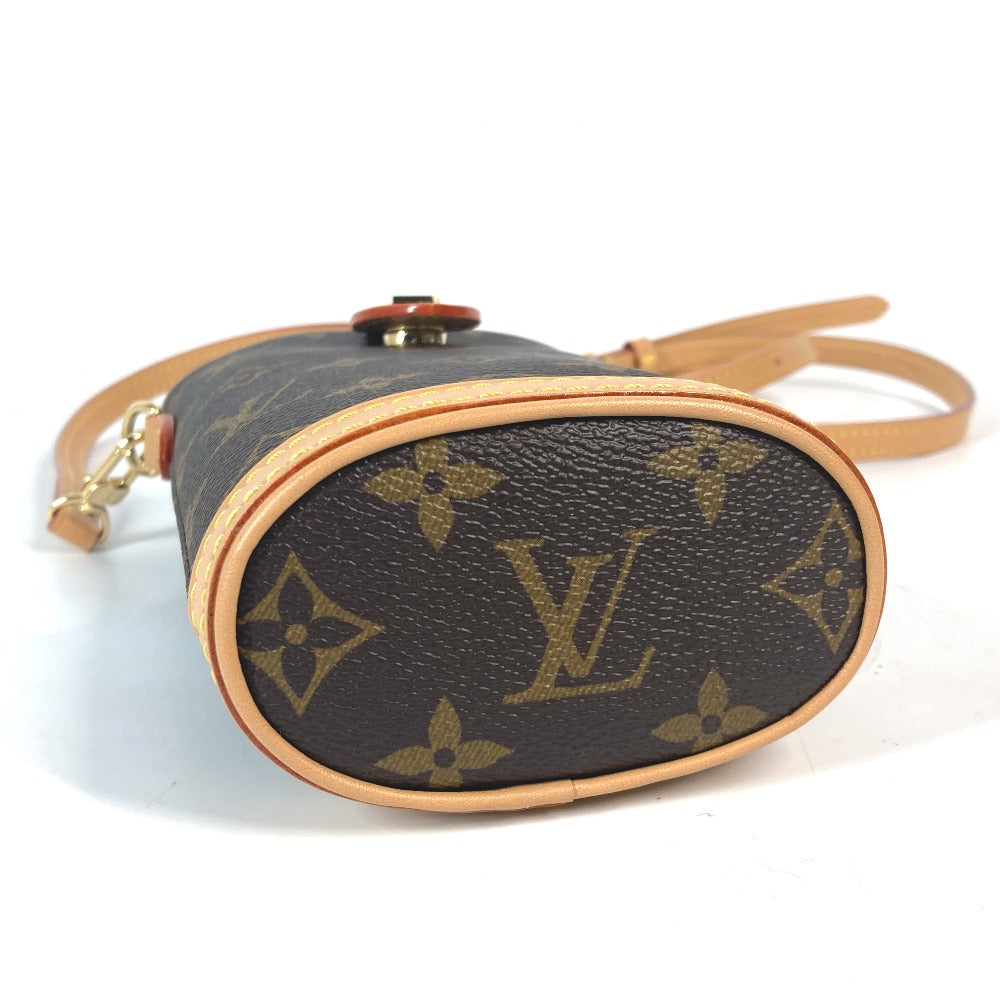 LOUIS VUITTON Shoulder Bag Monogram canvas Brown Monogram fold me pouch