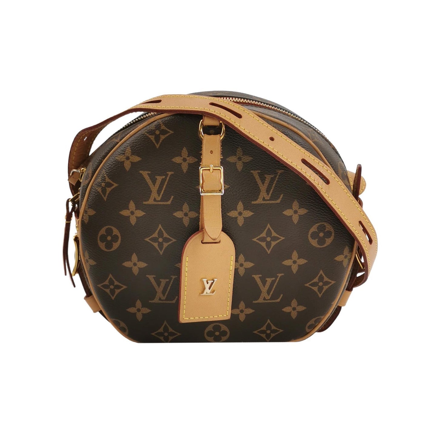 Louis Vuitton Boîte Chapeau Souple Leather MM Crossbody Bag