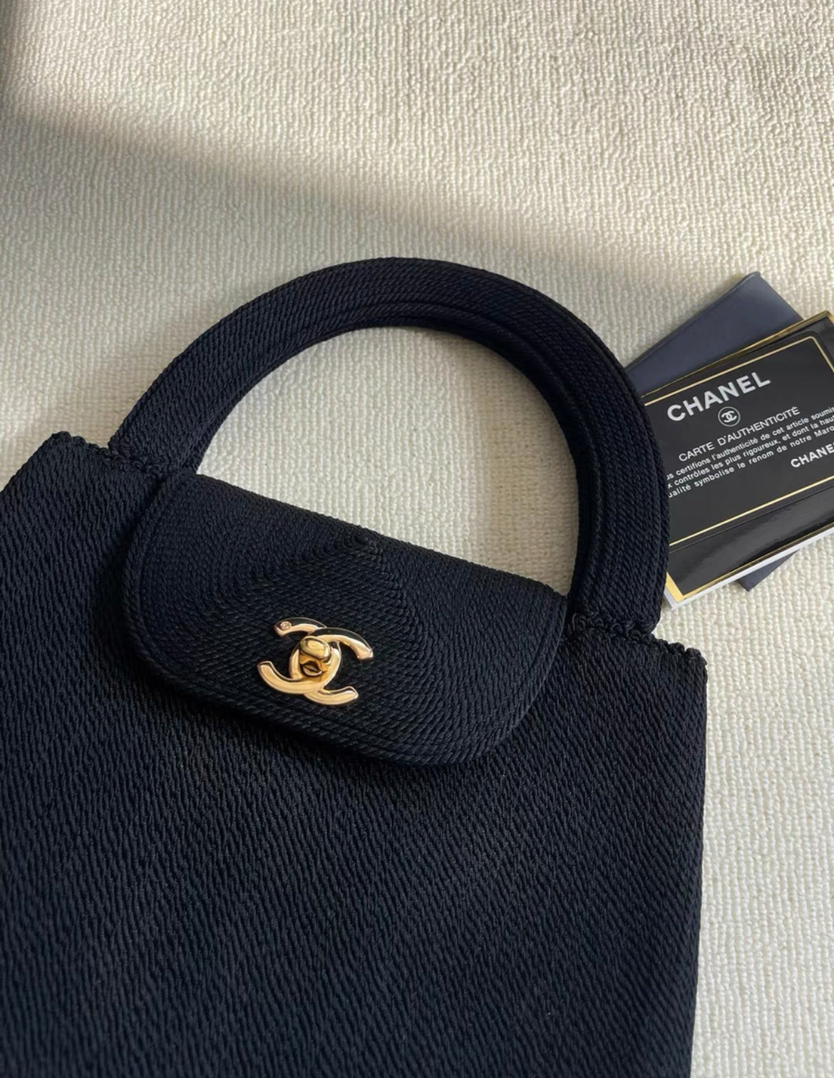 CHANEL ROPED SILK RAFFIA MINI KELLY BAG EVENING 1997 24K GOLD HARDWARE