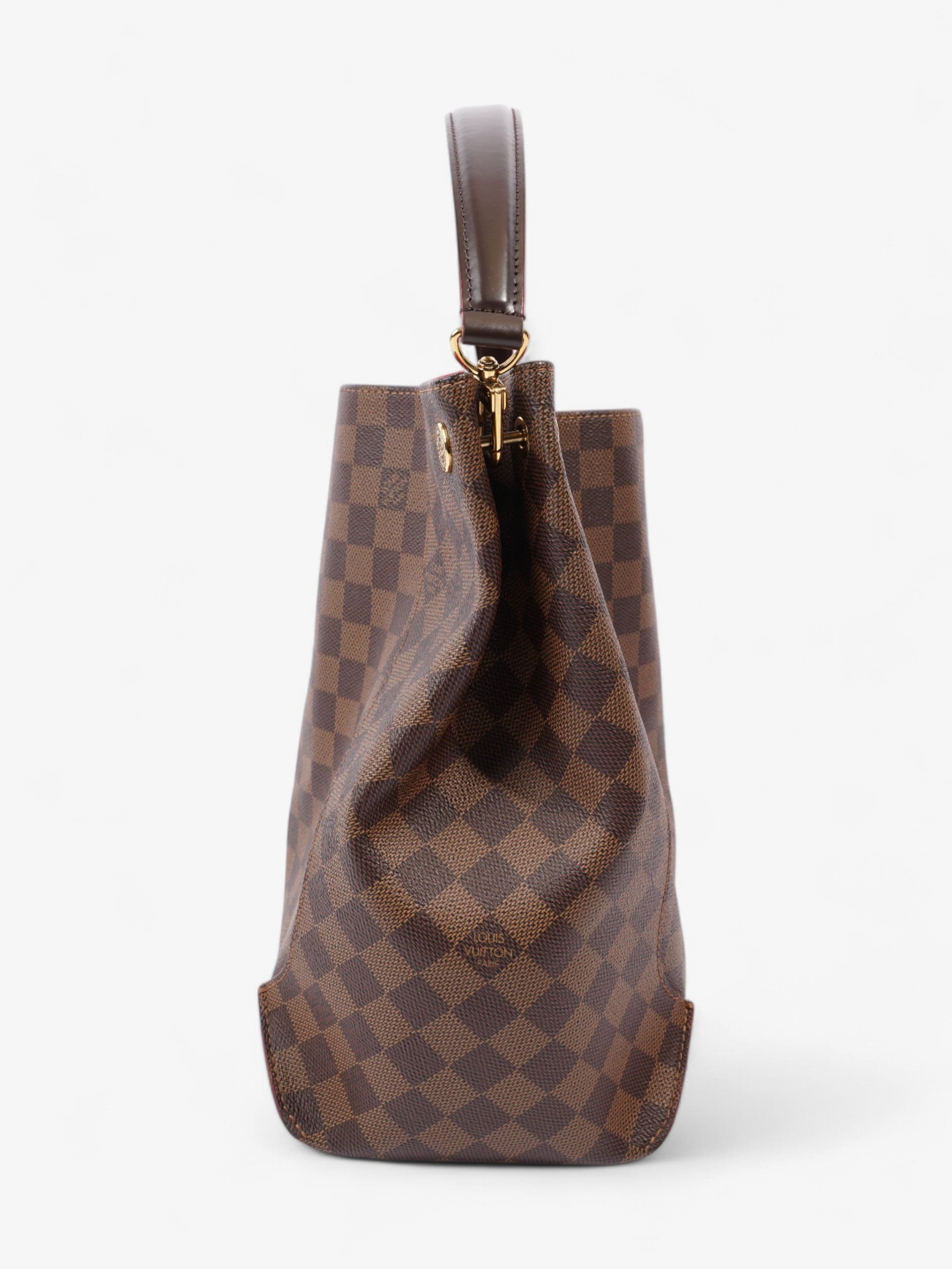 Louis Vuitton Caissa Damier Ebene Coated Canvas