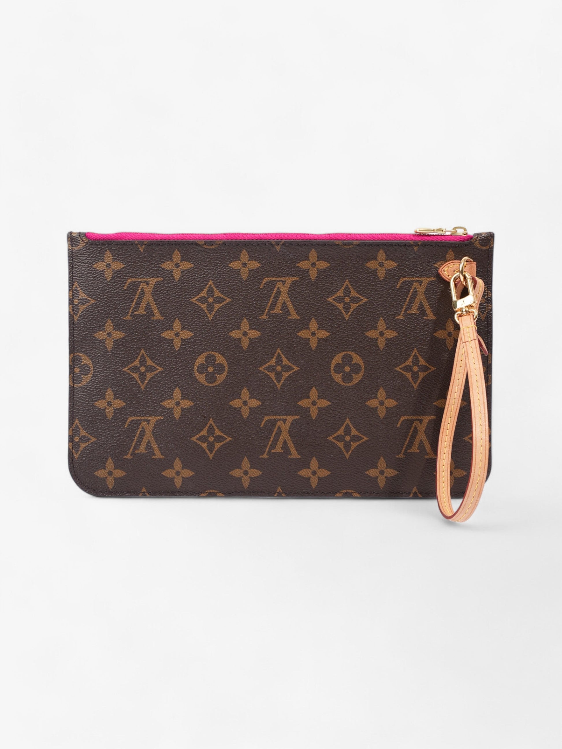 Louis Vuitton Neverful Pochette Monogram Coated Canvas