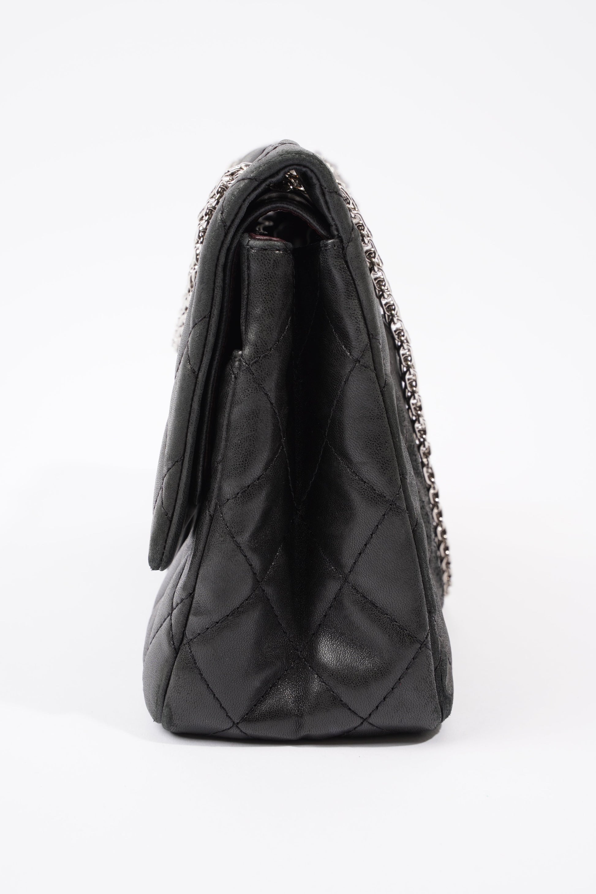 Chanel 2.55 Reissue Flap Black Calfskin Leather