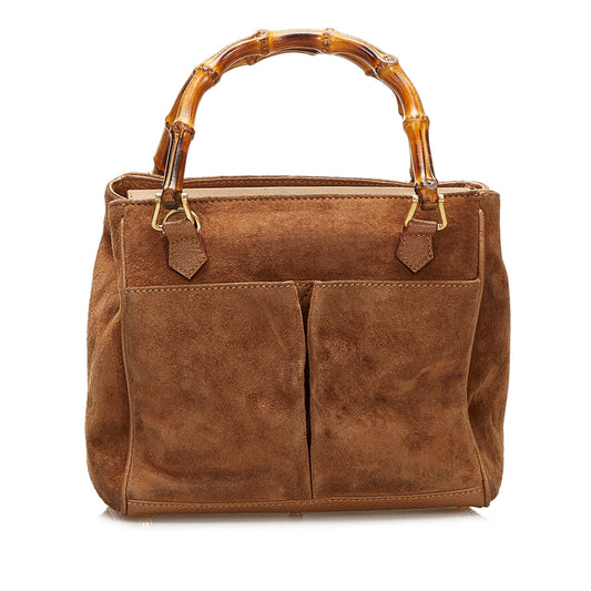 Gucci Leather Top Handle Shoulder Bag