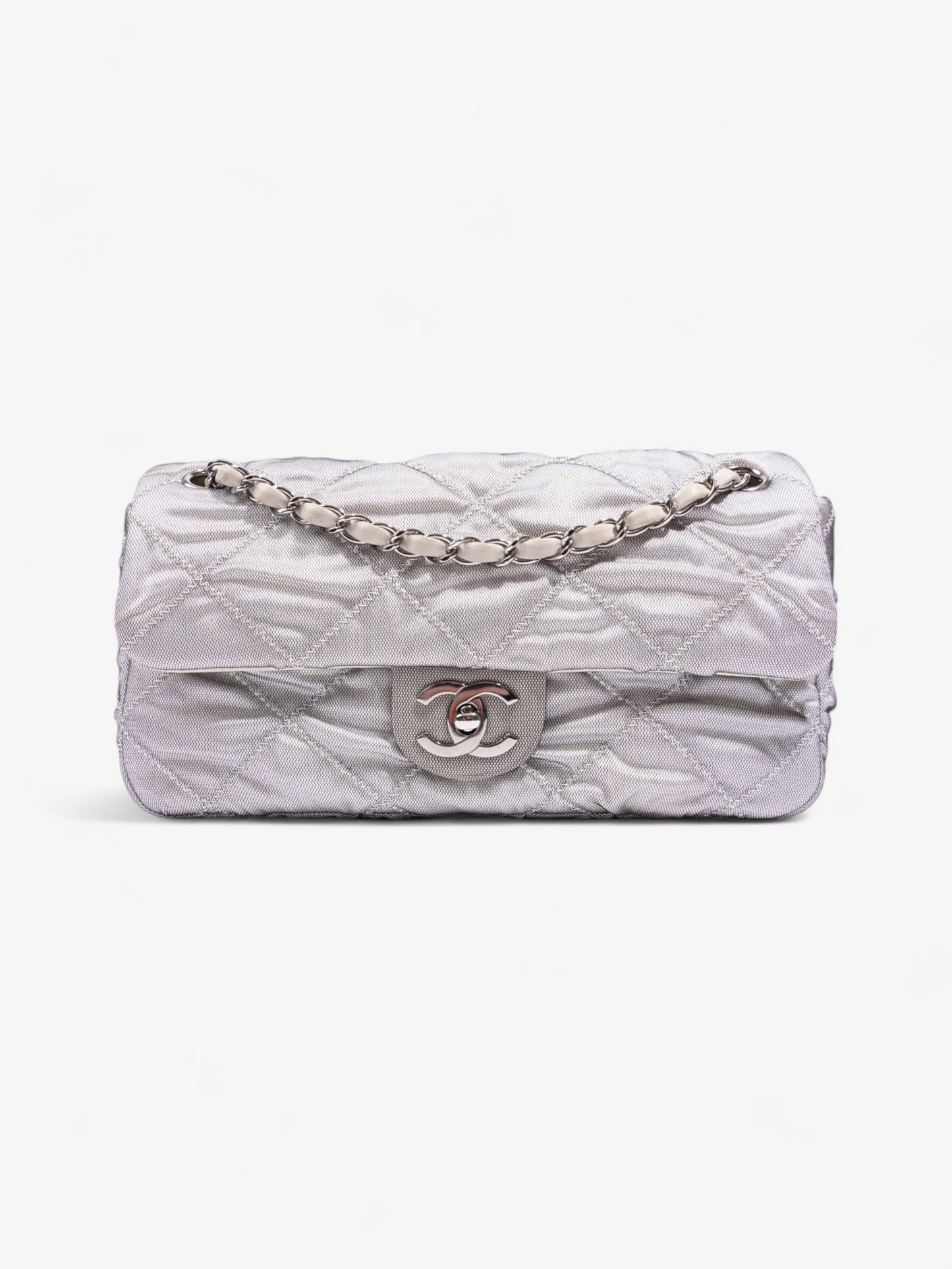 Chanel East West Black / Grey Mesh