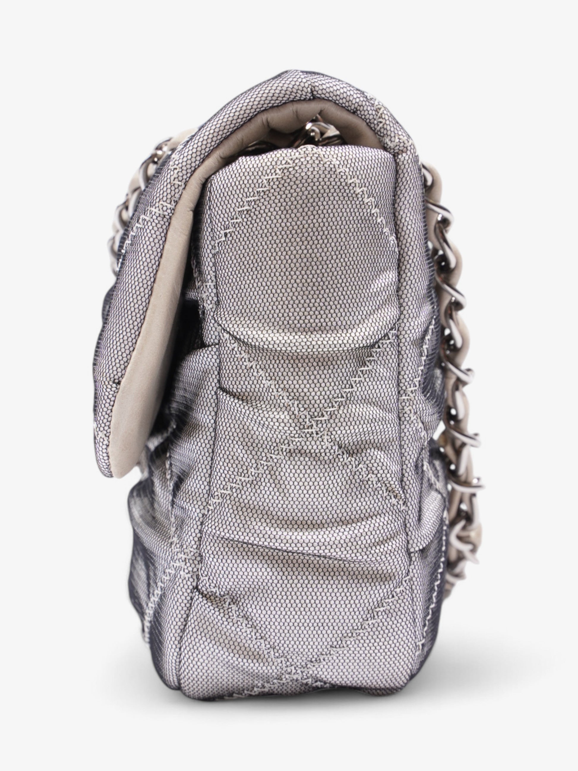 Chanel East West Black / Grey Mesh